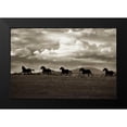 thumbnail image 2 of Dearing, Lisa 14x11 Black Modern Framed Museum Art Print Titled - Racing The Clouds, 2 of 5
