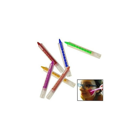 Retractable Crayon Sticks Face Paint - Mega Pack of 12 - Non-Toxic Body and Face Dress up - Halloween Make-up