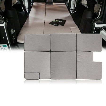 4 Cylinder 2.5l Wrangler Xprite Sand NitePad Premium Portable Sleeping Pad Cushion Fits Jeep Wrangler JKU 2007-2018 (4 Door Only) ()
