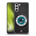 thumbnail image 1 of Head Case Designs Officially Licensed NHL San Jose Sharks Puck Texture Soft Gel Case Compatible with Samsung Galaxy S21+ 5G, 1 of 7