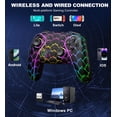 thumbnail image 3 of Controlador de PC inalámbrico NealGameFy Bluetooth con efecto Hall, 3 of 8
