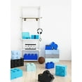thumbnail image 3 of LEGO Storage Brick 8 (2 Drawers) - Aqua Light Blue, 3 of 4