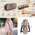 thumbnail image 7 of Yspwyqan Brown Bow Backpack Set Ages 8-15, Desert Tan Camo Girls Backpack and Lunch Box Set 4Pcs, 17 Inch Lightweight Casual Daypack for School Hiking, 7 of 7