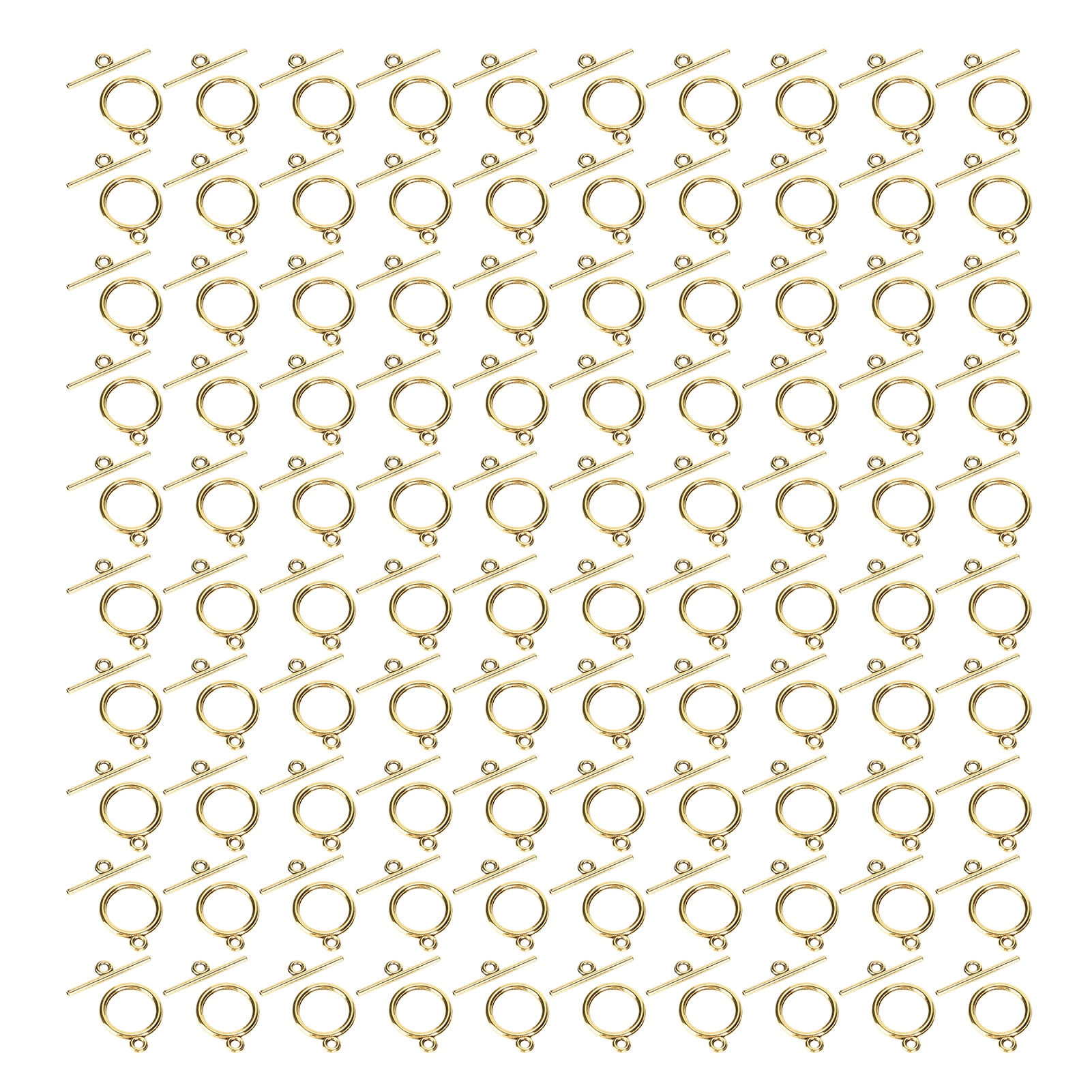 100 Ensembles De Fermoirs à Bascule En Alliage De 2mm