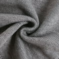thumbnail image 4 of Girls Knitted Cardigan Crew Neck Long Sleeve Button Down Sweater Cute Soft Comfy Outwear With Bow & Floral (2 Years, Gray), 4 of 9