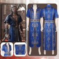thumbnail image 2 of Disfraz de Cosplay de Baldur's Cos Gate 3 Gale para hombre adulto, bata con cinturón, disfraz de fantasía Gale para juego de rol, traje de carnaval para Halloween, 2 of 5