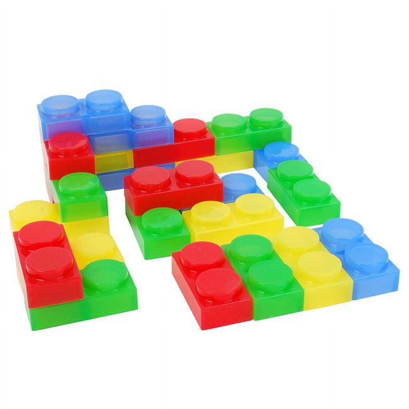 Learning Advantage CTU9214 Silishapes Soft Bricks Set of 24 Walmart