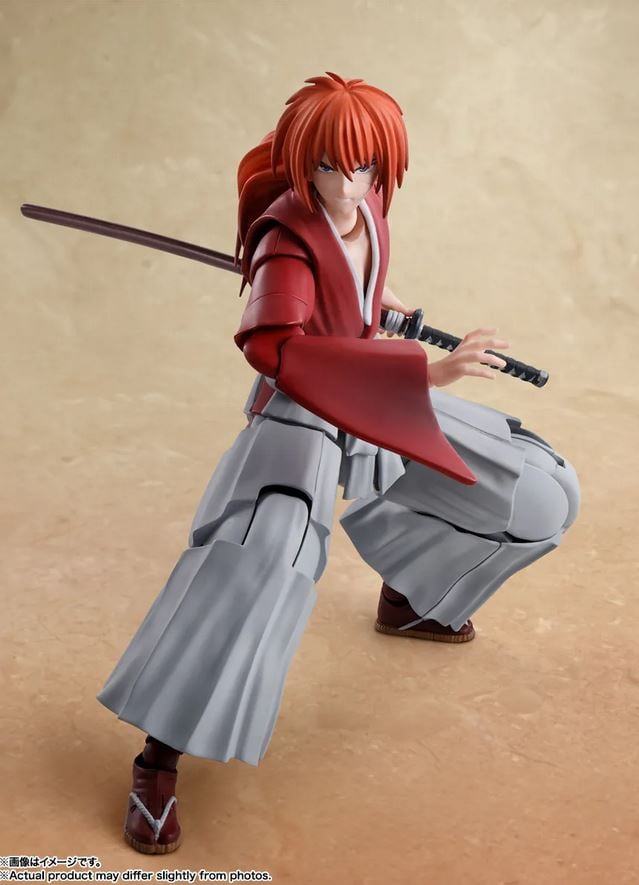 Tamashii Nations Rurouni Kenshin Meiji Kenshin Himura S.H.Figuarts Collectible Figure