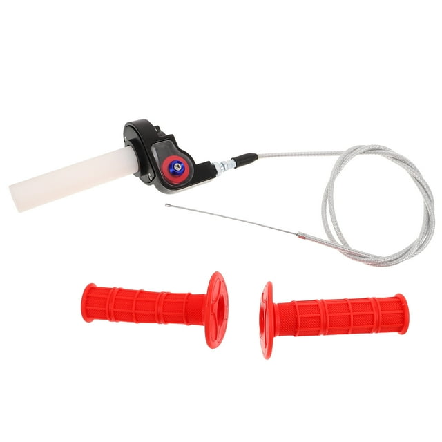 BRIGHTFUFU 1Jgo Cable De Universal Con Empuñadura De Goma Para Atv Y Motocicleta Color Surtido