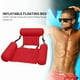 thumbnail image 4 of Hamaca flotante inflable plegable para deportes acuáticos, silla de playa, piscina, verano Jadeshay A, 4 of 5
