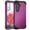 Purple, variant on Allytechgroup Case for Samsung Galaxy S25+ with 1 Pack Screen Protector, Soft TPU + Rugged PC Triple-Layers Four Corners Protection Shockproof Case for Samsung Galaxy S25 Plus, Rosegold