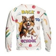 thumbnail image 2 of Back to School Cute Shetland Sheepdog All Over Print 3D Sweatshirt Unisex Merch Sheltie Dog Lover Gifts - 13010, 2 of 6
