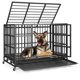 thumbnail image 1 of Jaula para perros VOWNER, resistente e indestructible, 48 pulgadas, para perros grandes, 1 of 7