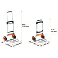thumbnail image 4 of KFFKFF Folding Trolley Aluminum Lifting Cart 275LB Bungee Cord, 4 of 10