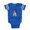 Royal Blue, variant on CafePress - Beagle Puppy - Cute Infant Baby Football Bodysuit
