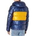 thumbnail image 2 of Chaqueta Tommy Hilfiger para hombre, con capucha, acolchada, color azul marino, talla S, 2 of 3