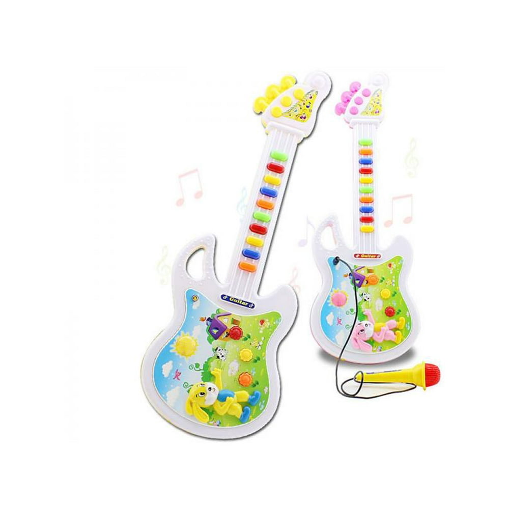 Guitar For Toddler Kids Education Instrument Electric Music Guitar Toy 