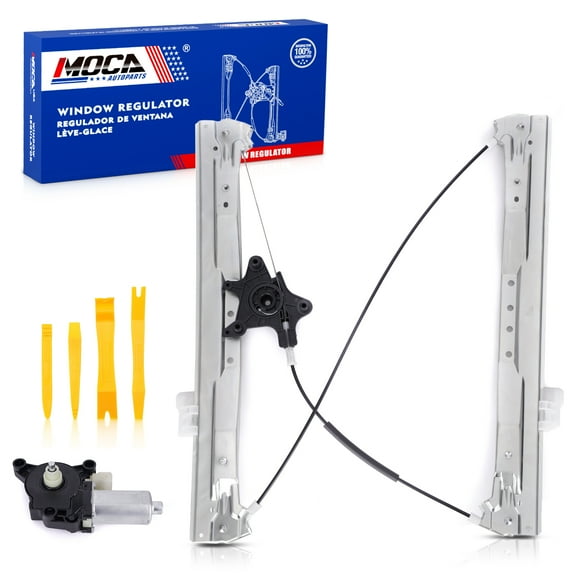 MOCA AUTOPARTS Front Right Power Window Regulator w/ 6 pin Motor Fit for 2008-2016 Chrysler Town & Country & 2008-2020 Dodge Grand Caravan