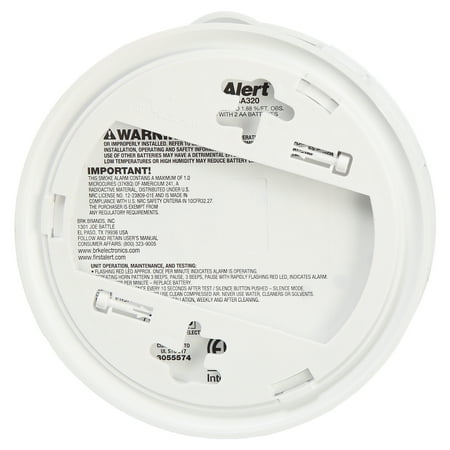 First Alert - Dual-Sensor Smoke and Fire Alarm - White