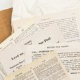 thumbnail image 5 of Papel de material retro Serie de libros antiguos Diario de cuentas a mano Manuscrito creativo Papel de respaldo decorativo, 5 of 5