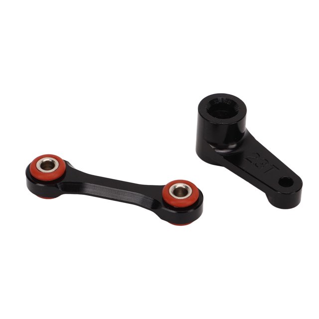 Gear RC Servo Horns Juego de aluminio Alean Fácil Reemplazable 23t RC Servo Horns Varilla de Engranje de Dirección para Arrma 1/7 1/8