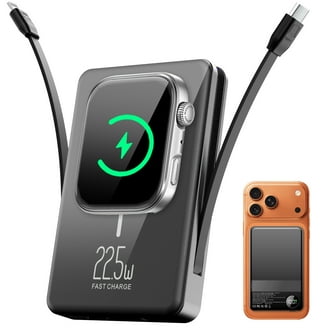 Magnetic Portable Charger, 10000mAh Wireless Power Bank 22.5W Fast