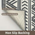 thumbnail image 3 of 4x6 Outdoor Rug Braided Indoor Outdoor Rugs Carpet Non Slip Outdoor Patio Rug with Rubber Particles Backing, Boho Outdoor Area Rug for Patio Dec, 3 of 7