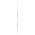 thumbnail image 4 of Ekena Millwork 94"H x 1/8"T Sheyenne Adjustable Acrylic Decorative Slat Wall Panel Kit, Dark Grey (contains 27 Slats + 1 Straight Edge Starter Slat), 4 of 11