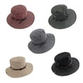 thumbnail image 4 of RUISINERY Adult Breathable Fisherman Hat Quick Drying Sunproof Hat Adjustable Size Fishing Hat For Outdoor Activity Camping Hiking, 4 of 7