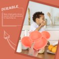 thumbnail image 2 of Miangastore Suction Cup Plate Silicone Eating Plate Compartments Plate for Kids Children, 2 of 8