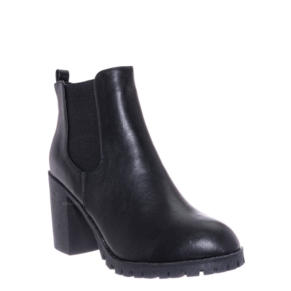 top moda michi combat heeled bootie