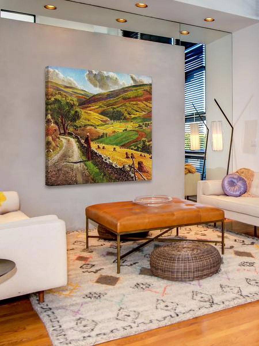 "My Country" Painting Print on Wrapped Canvas