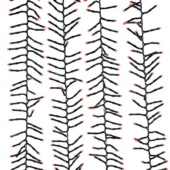 Kurt Adler 49-Foot 600-Light RGB LED Multifunction Rice Lights with Remote