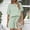002Light Green, variant on ASDFVBKG Womens Two Piece Lounge Sets Crewneck Short Sleeve Shirts and Shorts with Pockets Elastic Waist Relaxed Fit Loose Matching Tracksuits Hot Pink XL