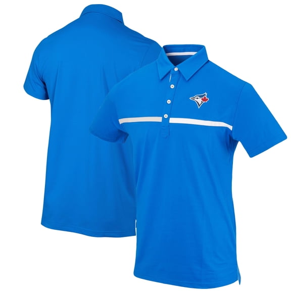 Men's Royal Toronto Blue Jays Color Blocked Stretch Polo