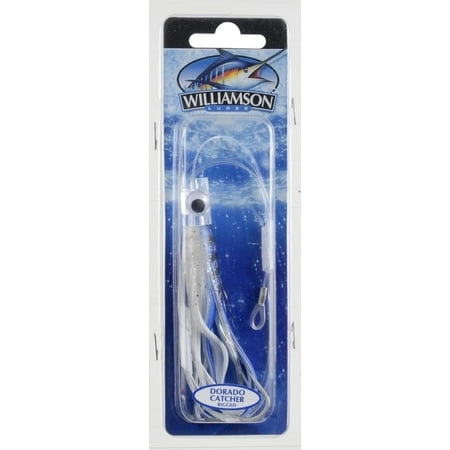 UPC: 0022677196534 | Williamson DCR4BO Rigged Dorado Catcher 4 3/8 4/0 Hook Bonito