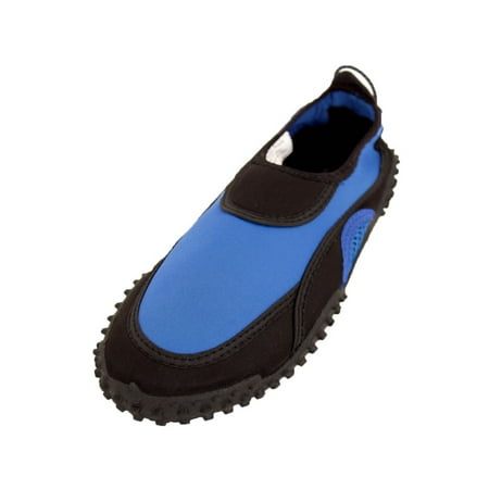 Wave Women's Slip On Thick Tread Aqua Socks Water (Best Womens Water Shoes 2019)
