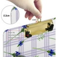 thumbnail image 3 of FMSHPON Blue Violet Lavender Flowers Clipboard Hardboard Wood Nursing Clip Board and Pull for Standard A4 Letter 13x9 inches, 3 of 7