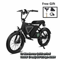 Pamila E3 20 inch E-TrailX Electric Dirt Bike for Adult,1000W Led Mid-Mounted Motor,Puncture-Resistant Wide Tires, 48V15.6Ah Battery, Front And Rear Dual Disc Brakes UL2849