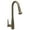Brushed Nickel, variant on Whitehaus Collection  JEM Single Hole, Single Lever Kitchen Faucet Brushed Nickel Brushed, Nickel Finish