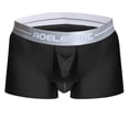 thumbnail image 1 of Ketyyh-chn99 String pour Hommes Taille Basse Extensible String sous-Vêtements sous-Vêtements pour Hommes Respirant sous-Vêtements pour Hommes pour 4TG, Noir, 1 of 5