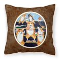 thumbnail image 1 of 7286PW1414 Coussin Décoratif en Tissu Corgi Pembroke, 1 of 4