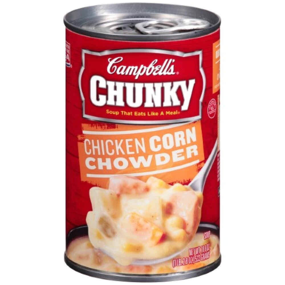 Pack of 2 - Campbells Chunky Soup, Healthy Request Chicken Corn Chowder Soup, 18.8 Oz Can