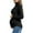 Black, variant on Women's Maternity Shirts Turtleneck Long Sleeve Pregnancy Tops Casual Side Ruched Base Layer Tees Mama Clothes Soft Pregnancy Thermal Underwear, Pink