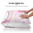 thumbnail image 3 of Funda de almohada Cinnamoroll, funda de almohada larga de cuerpo entero, almohada de juegos para niños, cojín de sofá, muebles para el hogar, decoraciones de cama de 20" x 54", 3 of 5