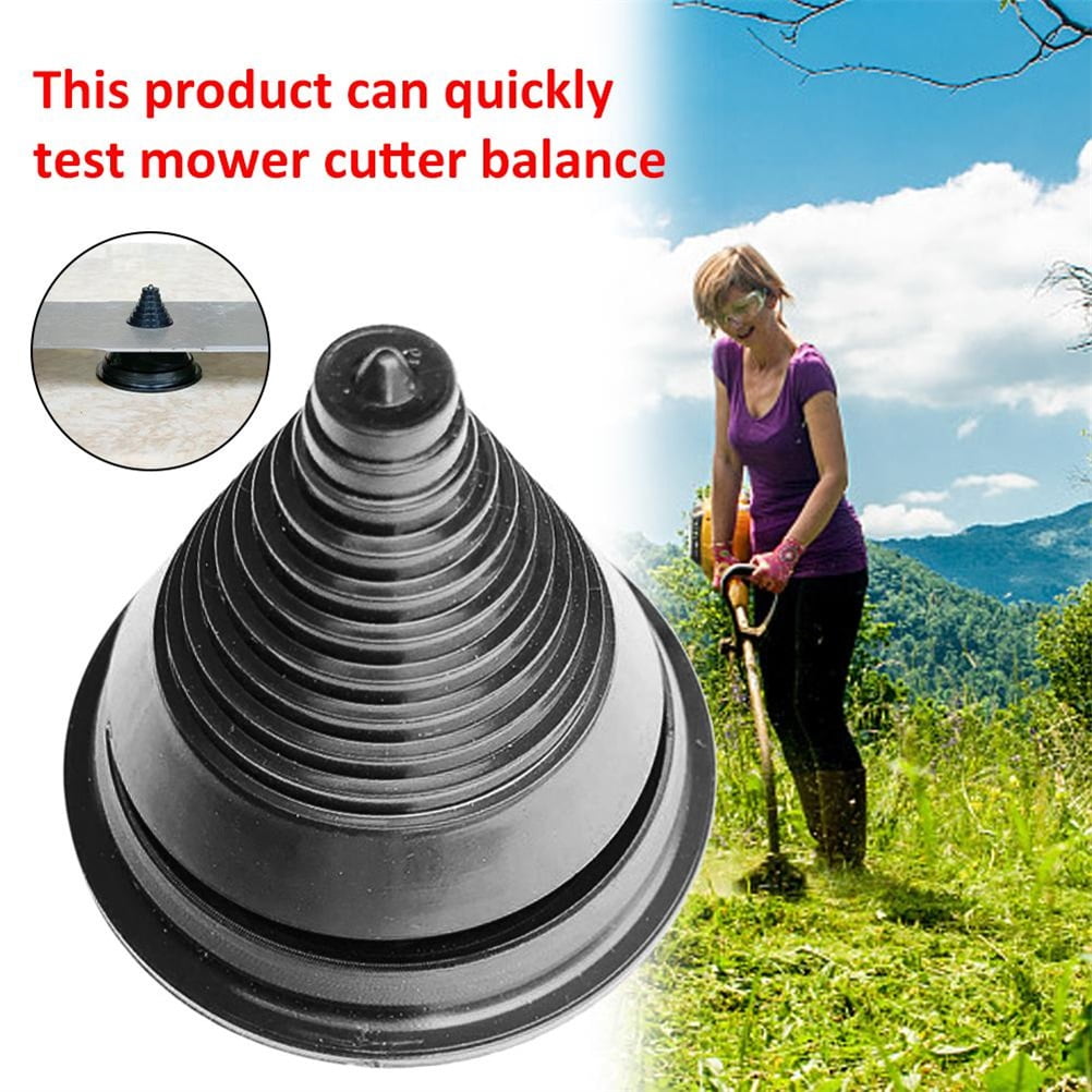 MOWER BLADE BALANCER AND SHARPENING TEST TOOL (GRAY)-Supreme Garden Hardware for Precision Blade Maintenance, Optimal Lawn Care and Enhanced Mower Performance