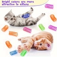 thumbnail image 4 of Cat Spring Toy, Spiral Interactive Cat Toy, Colorful Cat Spring For Self - Play And Pet Interaction, Durable Pet Spring Toy For Kitten And Cat Exercise And Entertainment, 4 of 6