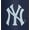 New York Yankees, variant on New York Yankeesâ„¢ MLB 18 oz Insulated Steel Water Bottle with Flip-Up Straw Lid