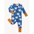 thumbnail image 2 of Emy Dola Baby Halloween Footies Viscose from Bamboo Sleep 'N Play Zipper Jumpsuit 3-24 Months Infant Boy Girl Romper With Mitten & Foot Cuffs,1PCS, 2 of 8