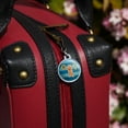 thumbnail image 2 of Dinosaur Train Buddy T-Rex Species Blue Stripes Jacket Handbag Purse Luggage Backpack Zipper Pull Charm, 2 of 5